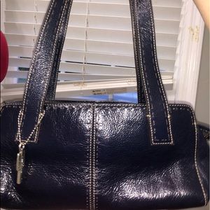 Navy Blue Fossil purse